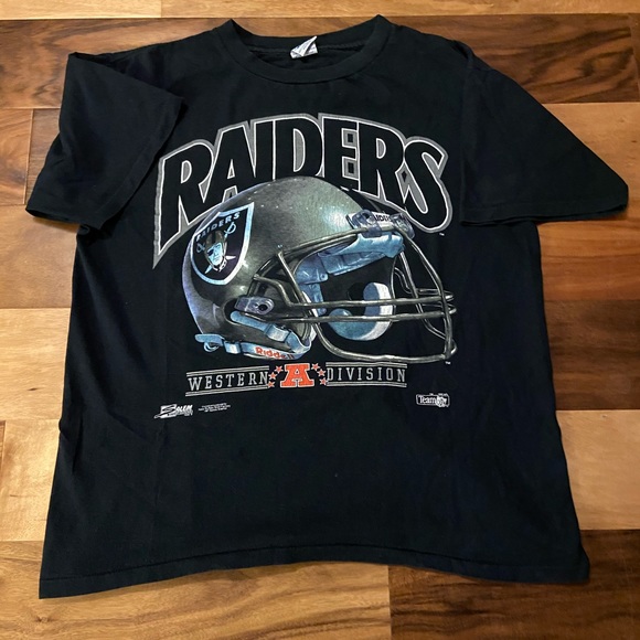 salem Other - Vintage 1991 SALEM SPORTS 3D Raiders single stitch